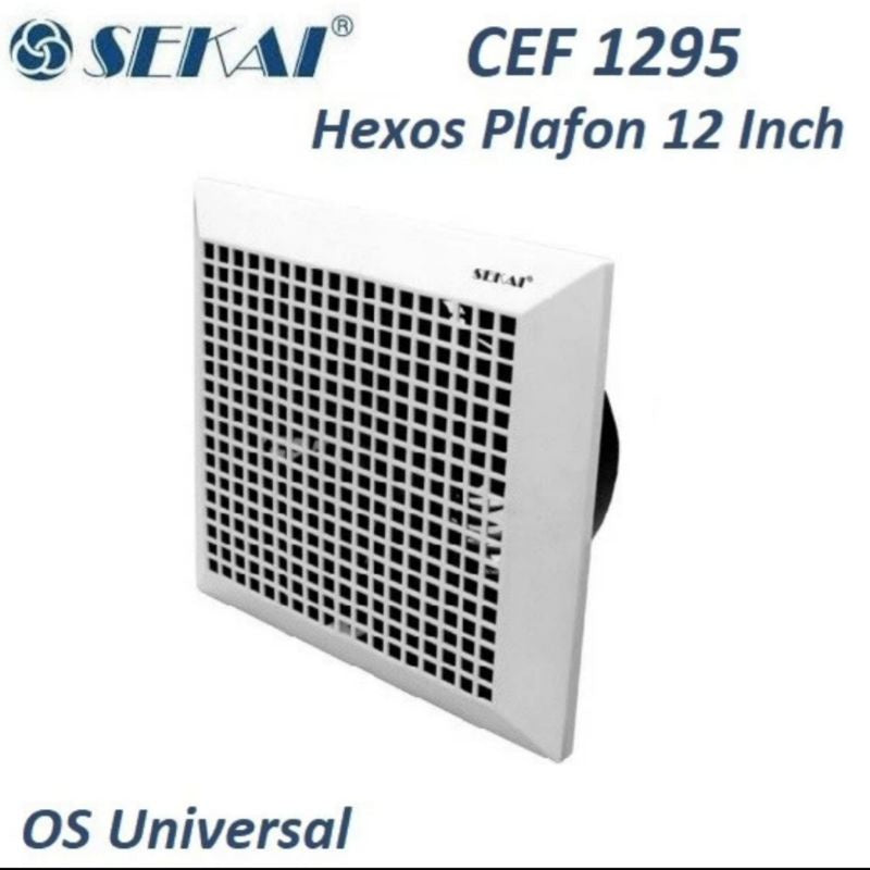Pekanbaru Sekai Cef 1295 Exhaust Ceiling Fan 12 Inch Plafon Cef1295 Exhaust Sekai