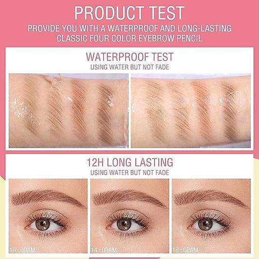 Pekanbaru Pinkflash Eyebrow Pencil (Pensil Alis Serut) (+2