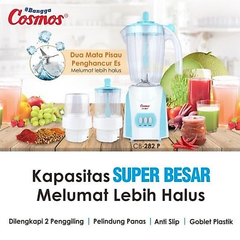 Pekanbaru Cosmos Cb 282 P (2Liter )/ Blender Cosmos Cb-282 P( 2 Liter)