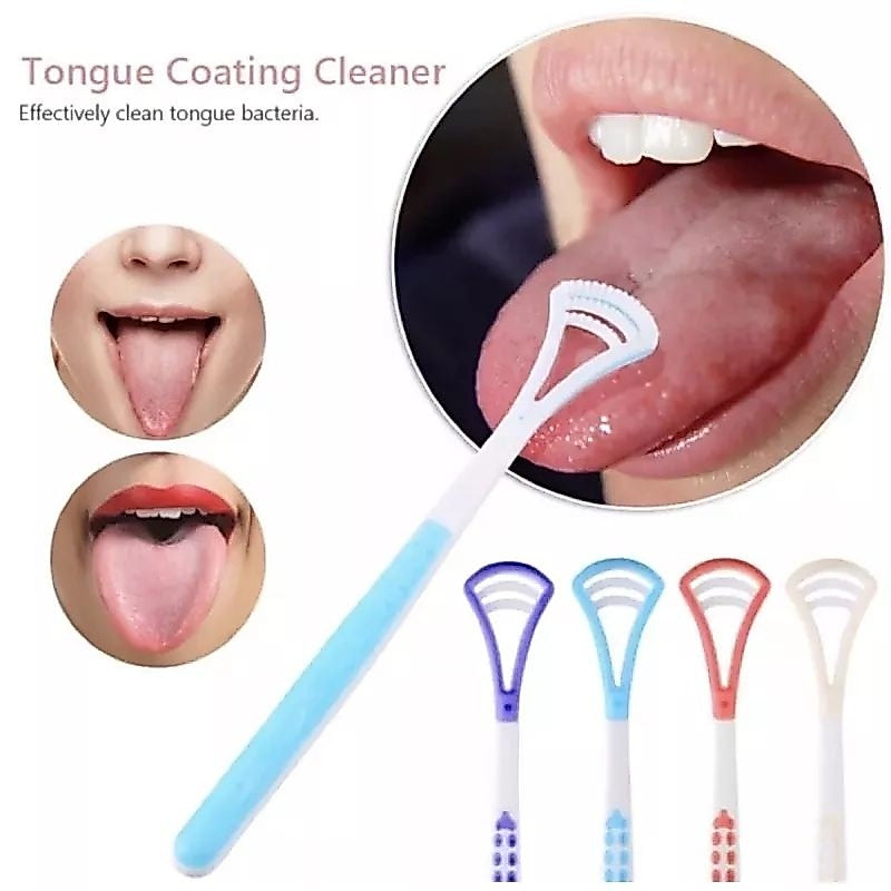 Pekanbaru Alat Pembersih Lidah Sikat Lidah Tongue Cleaner Scraper