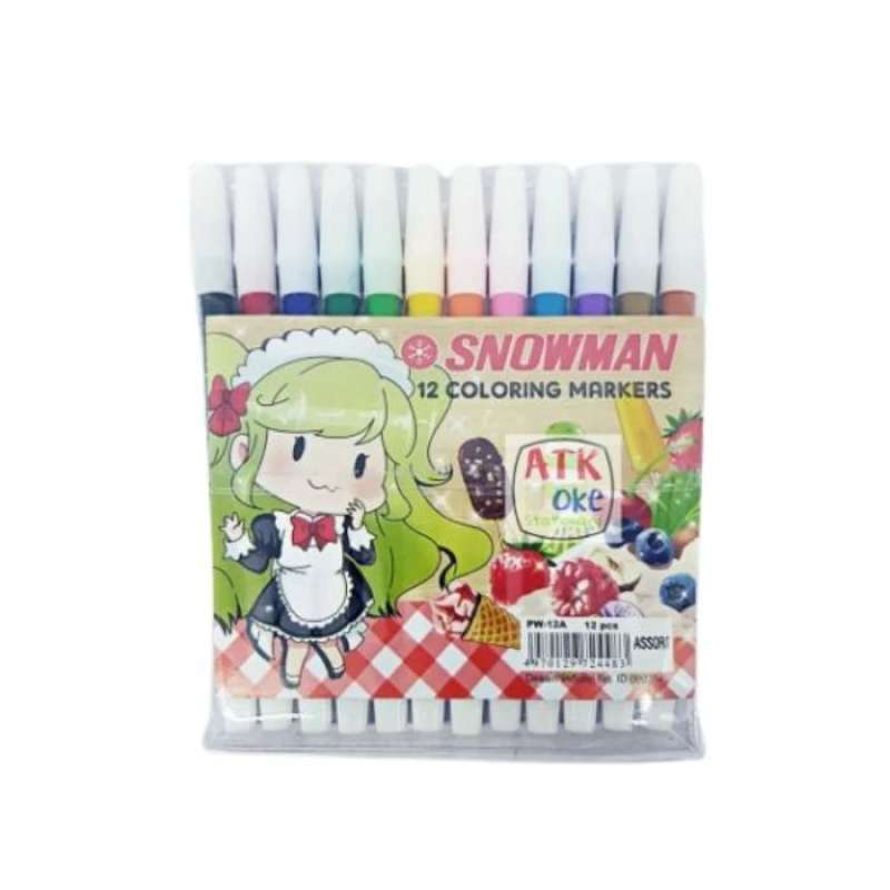 Pekanbaru Lj Snowman Col Marker Pw12A