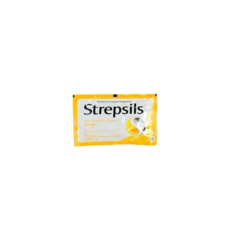 Pekanbaru Strepsils Honey Lemon 8S Pak
