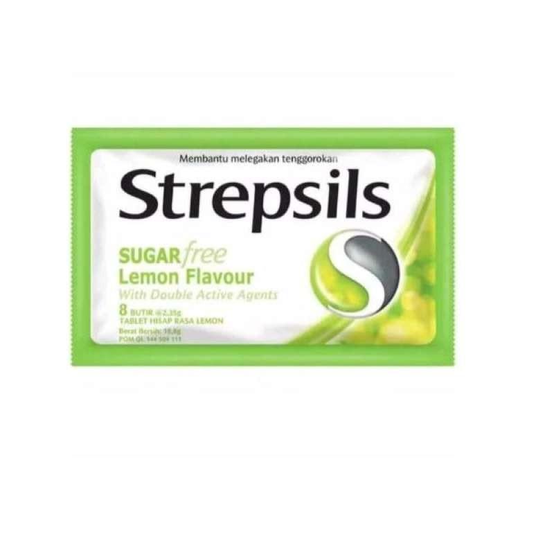 Pekanbaru Strepsils Lemon & Herb 8S /Sugar Free