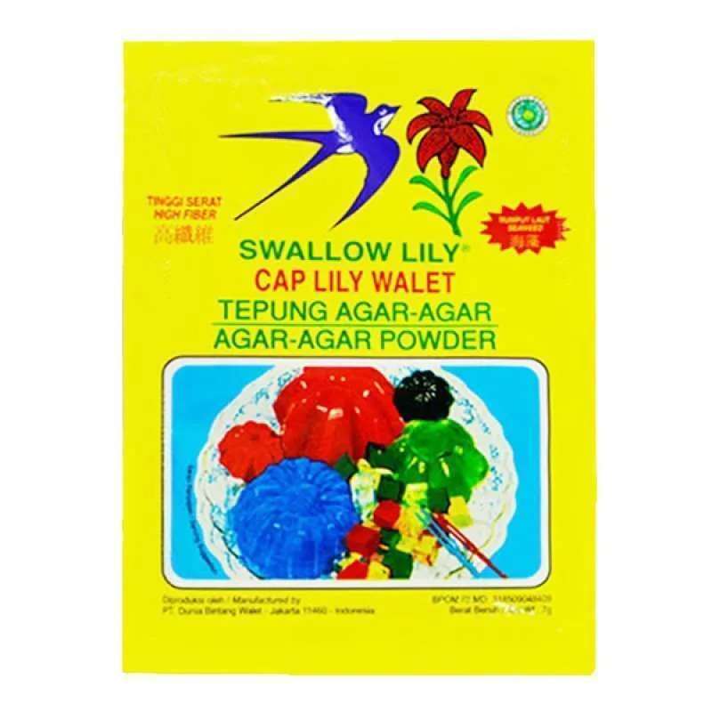 Pekanbaru Swallow Agar Lily Putih 7 Gr