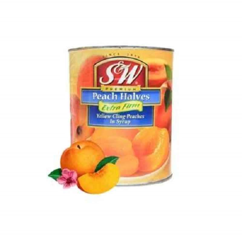 Pekanbaru S&W Cling Peaches 29Oz Can