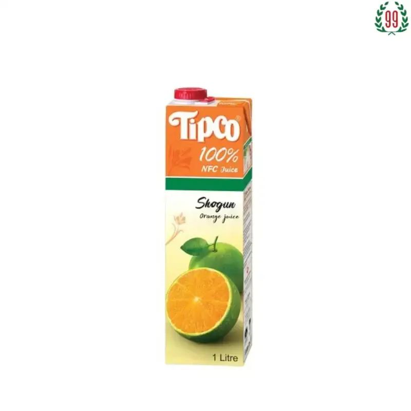 Pekanbaru Tipco 100% Shogun Orange Juice 1L