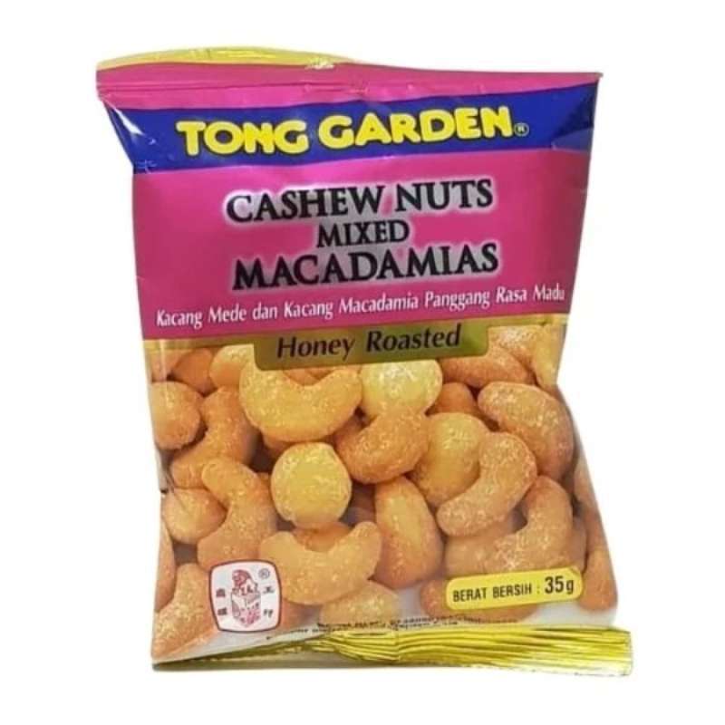 Pekanbaru Tong Garden Cashewnuts Mxd Mcda Hny 35Gr