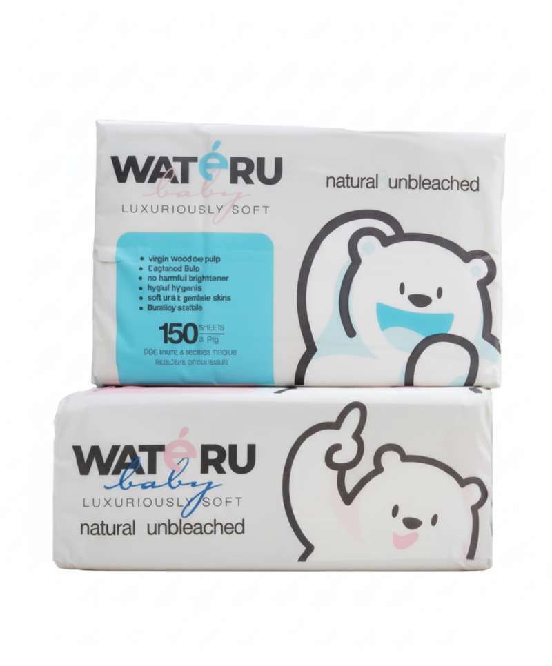 Pekanbaru Wateru Bamboo Facial Tissue 150S 3Ply