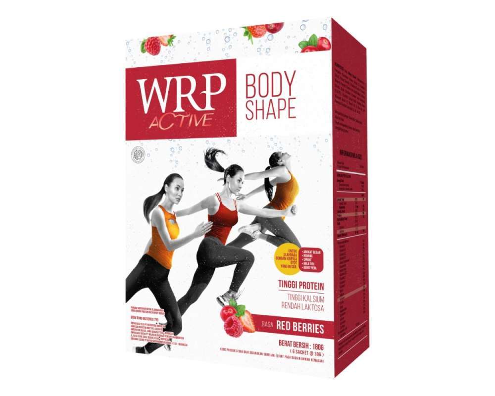 Pekanbaru Wrp Active Body Shape Red Berries 180G