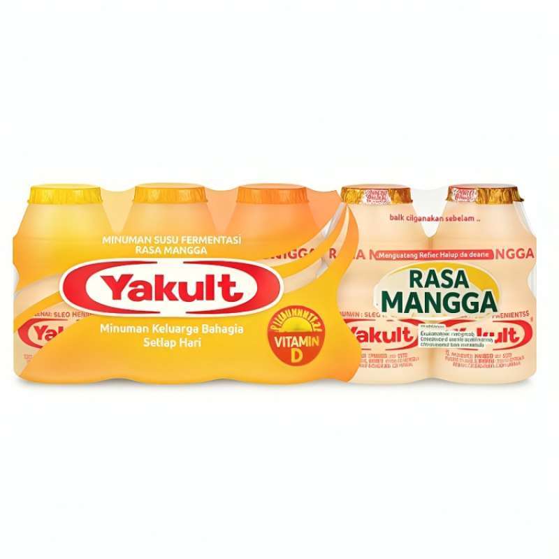 Pekanbaru Yakult Rasa Mangga Pack 5 Pcs