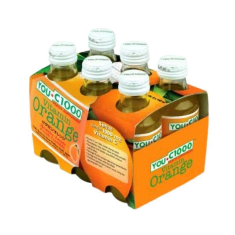 Pekanbaru You C 1000 Orange 6X140Ml Btl