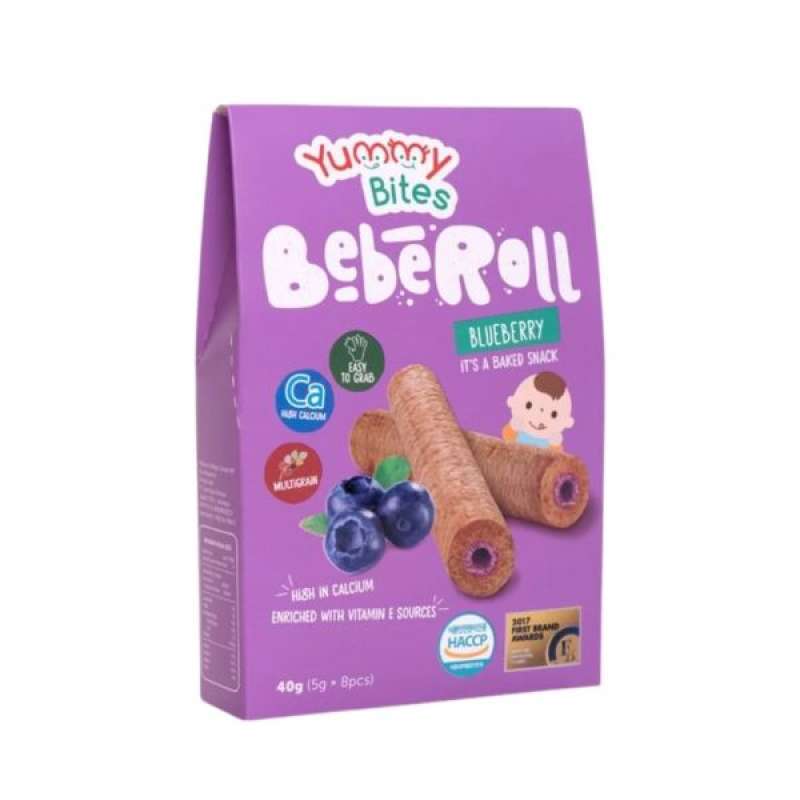Pekanbaru Yummy Bites Beberoll Blueberry 40G