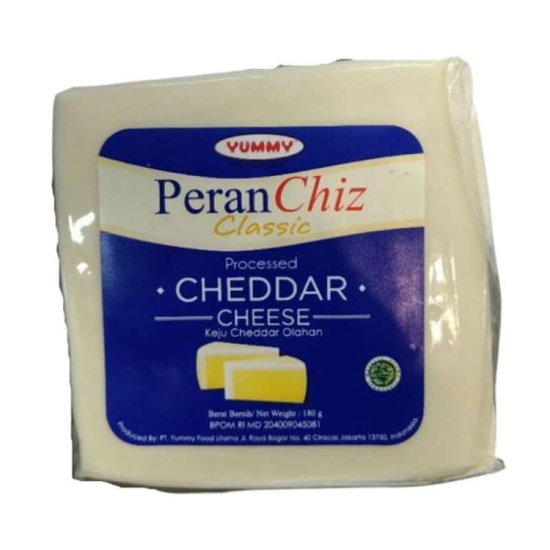 Pekanbaru Yummy Peranchiz Classic Cheddar 180Gr
