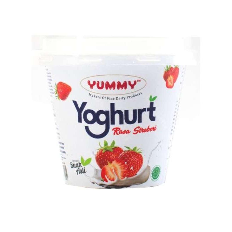Pekanbaru Yummy Yoghurt Raspberry 100Gr Cup