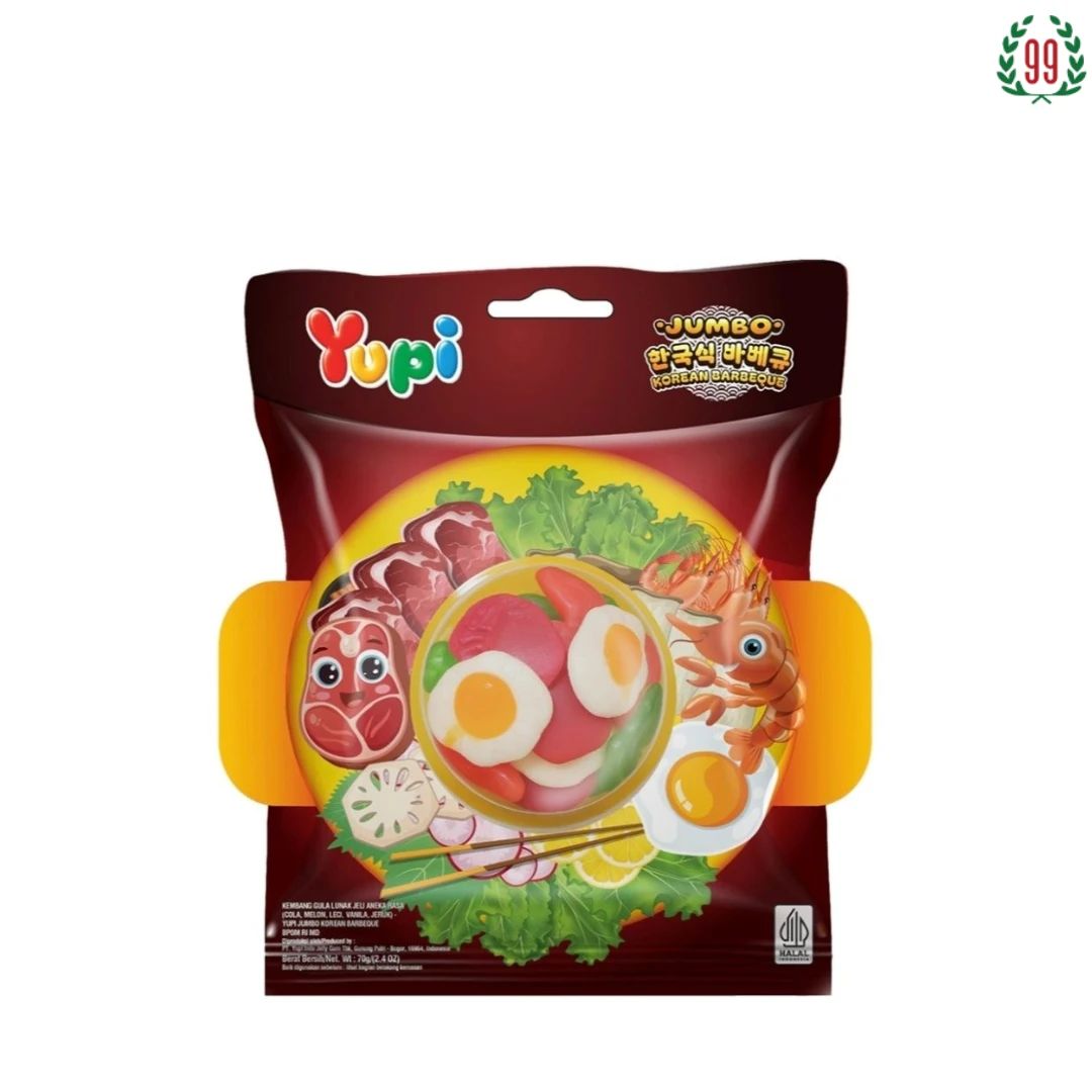 Pekanbaru Yupi Jumbo Korean Bbq 70Gr