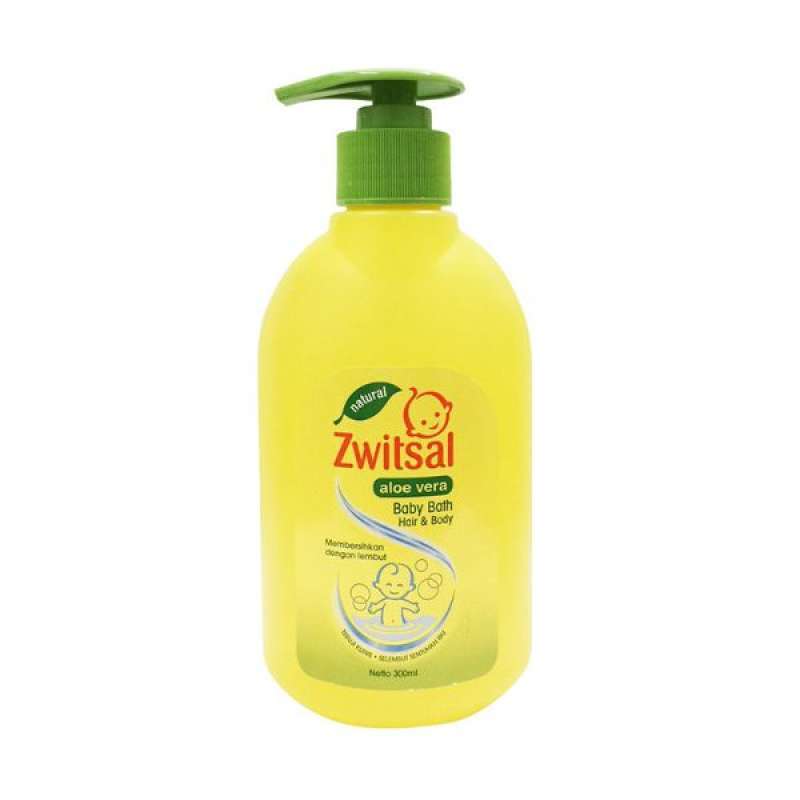 Pekanbaru Zwitsal H&B Bath Aloe Vera 300Ml Botol