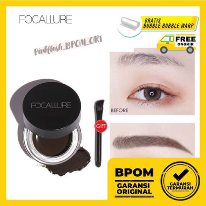 Pekanbaru Focallure Eyebrow Gel Focallure Cream Gel Waterproof Pensil Alis Krim