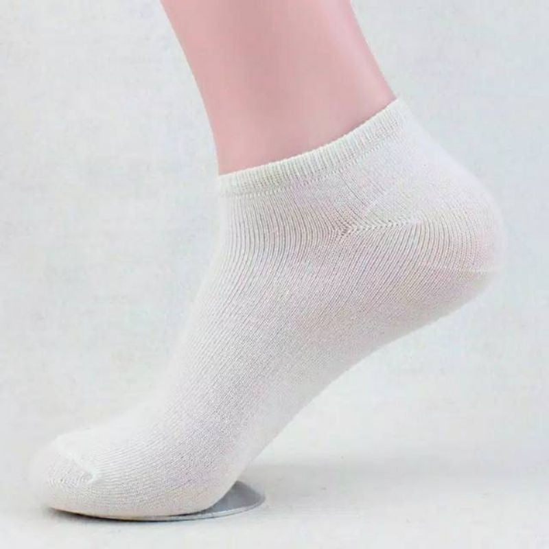 Pekanbaru Kaos Kaki Pendek Polos Ankle Socks Spandex Kaos Kaki Cewek Cowok Kaos Kaki