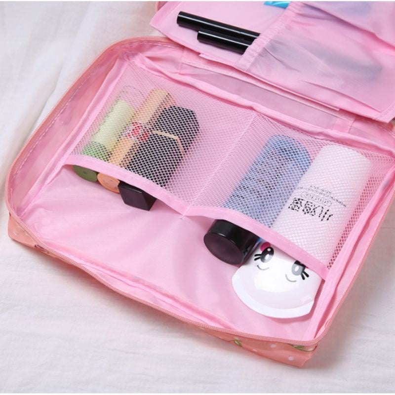Pekanbaru Tas Kosmetik Travel Berkapasitas Besar Versi Korea Toilet Tas Traveling Kosmetik