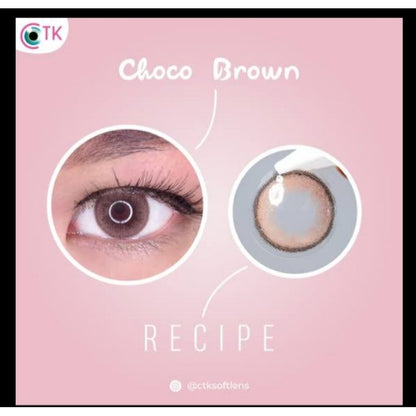 Pekanbaru Softlens Recipe Dia 14.5Mm Normal & Minus Grey Brown Blue (-0.50 S/D -6.00) Gray Ctk