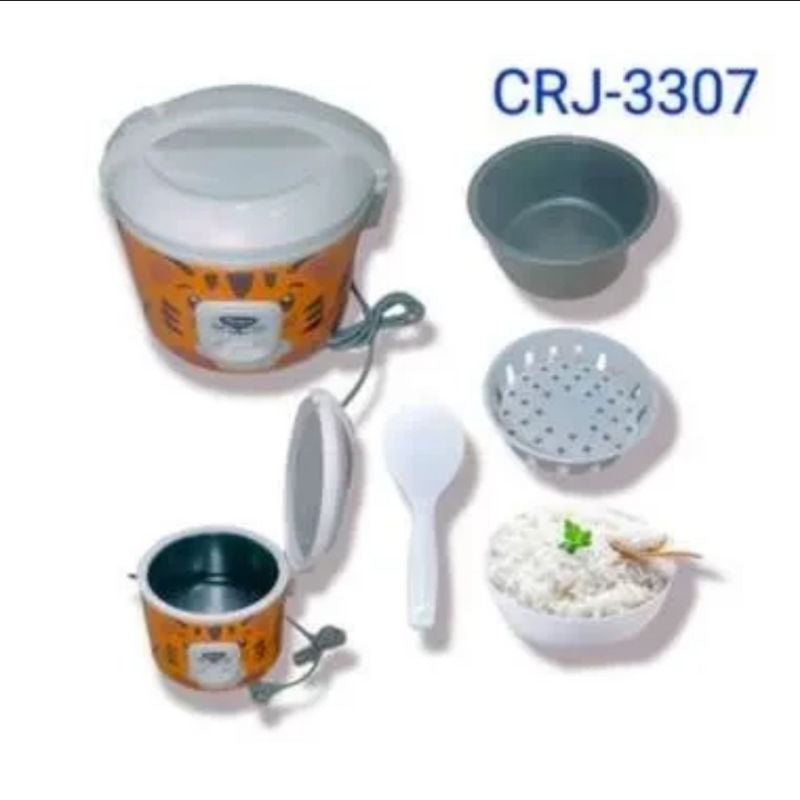 Pekanbaru Cosmos Crj-3307 Magic Com/Rice Cooker Nonstick 1.8 Liter