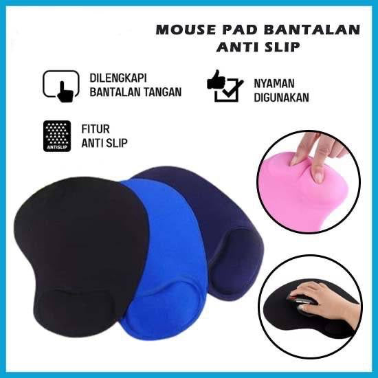 Pekanbaru HR- 12C Mousepad Mouse Pad Alas Bantalan Sandaran Pergelangan Tangan Tatakan Aksesoris Komputer Wrist Rest