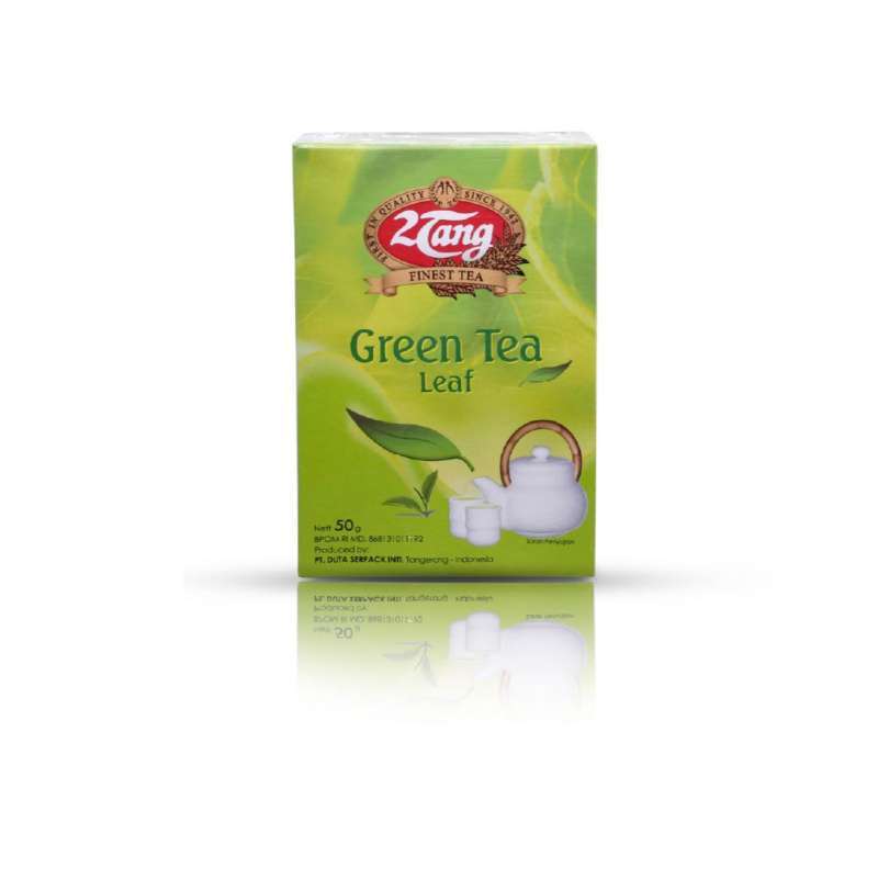 Pekanbaru 2 Tang Teh Celup Greentea Leaf [50 G]