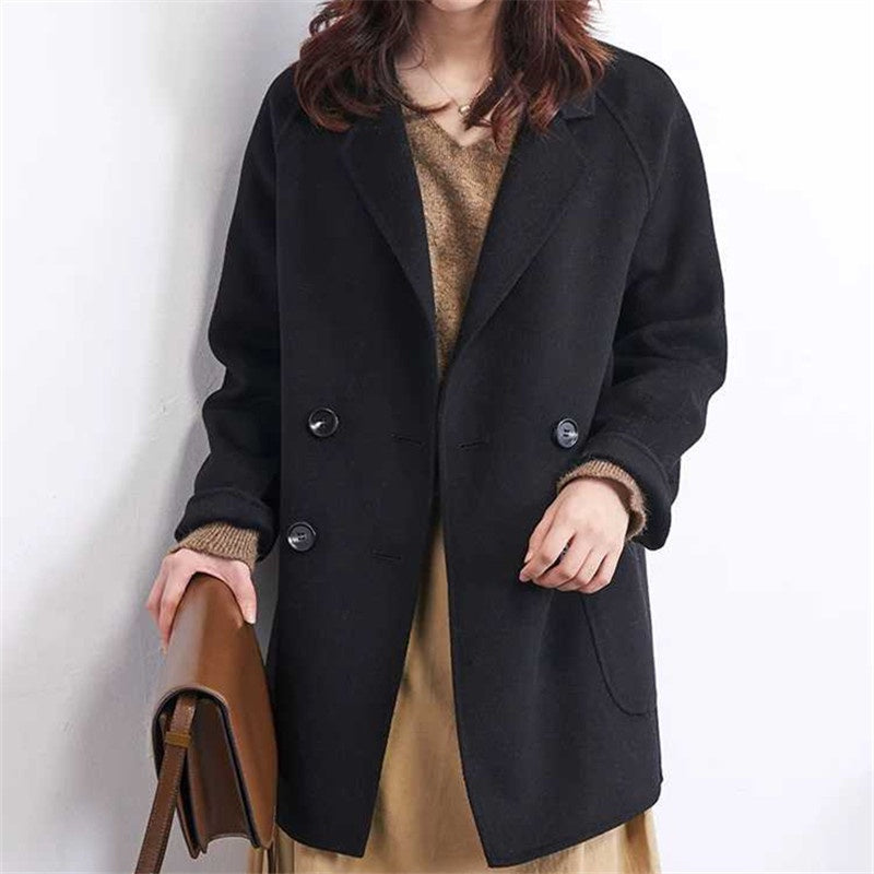 Pekanbaru Blazzer Tebal Coat Cardigan Outer Wanita Import Jaket Korea Oversize Elegan Coat Cewek Korean Style ini