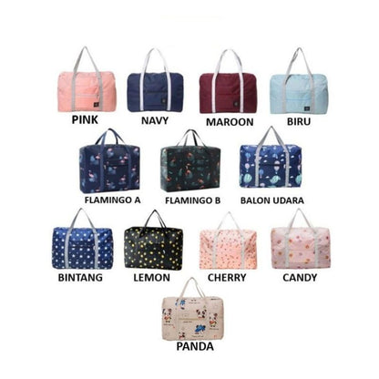 Pekanbaru Tas Travel Lipat Jumbo Foldable Travel Bag Tas Hand Carry Jinjing