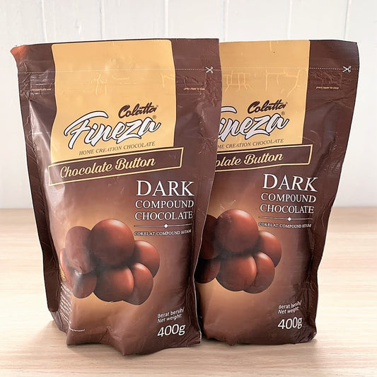 Pekanbaru Colatta Fineza Chocolate Button / Coklat Kancing 400G