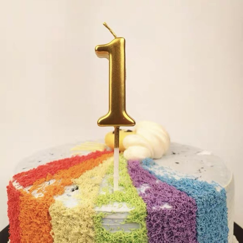 Pekanbaru Lilin Ulang Tahun Angka Emas