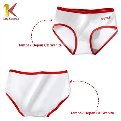 Pekanbaru Celana Dalam Wanita Katun / Cd Cewek Polos Sempak Wanita Sexy /