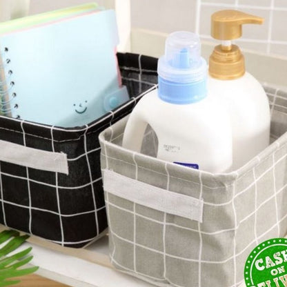 Pekanbaru Desktop Storage Box Keranjang Penyimpanan Serbaguna / Tempat