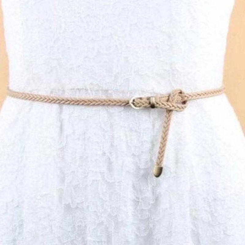 Pekanbaru Ikat Pinggang Gesper Belt Kecil Wanita Bahan Kulit Pu / Tali Pinggang Wanita / Gesper