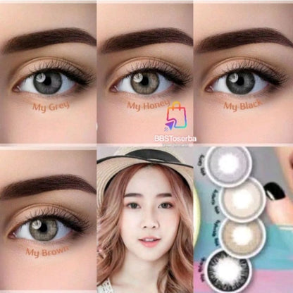 Pekanbaru My Color Softlens By Omega /Softlens Normal /Minus /15Mm/Softlen/Kacamata Cuci Gudang