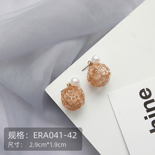 Pekanbaru Anting Wanita Winter Snowflakes Jam Bintang Ekor Lumba Lumba Rusa Musim Salju Winter Season Woman Earrings Anting Berkualitas Natal Korean Style
