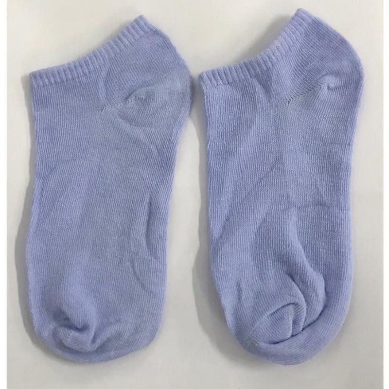 Pekanbaru Kaos Kaki Pendek Polos Ankle Socks Spandex Kaos Kaki Cewek Cowok Kaos Kaki