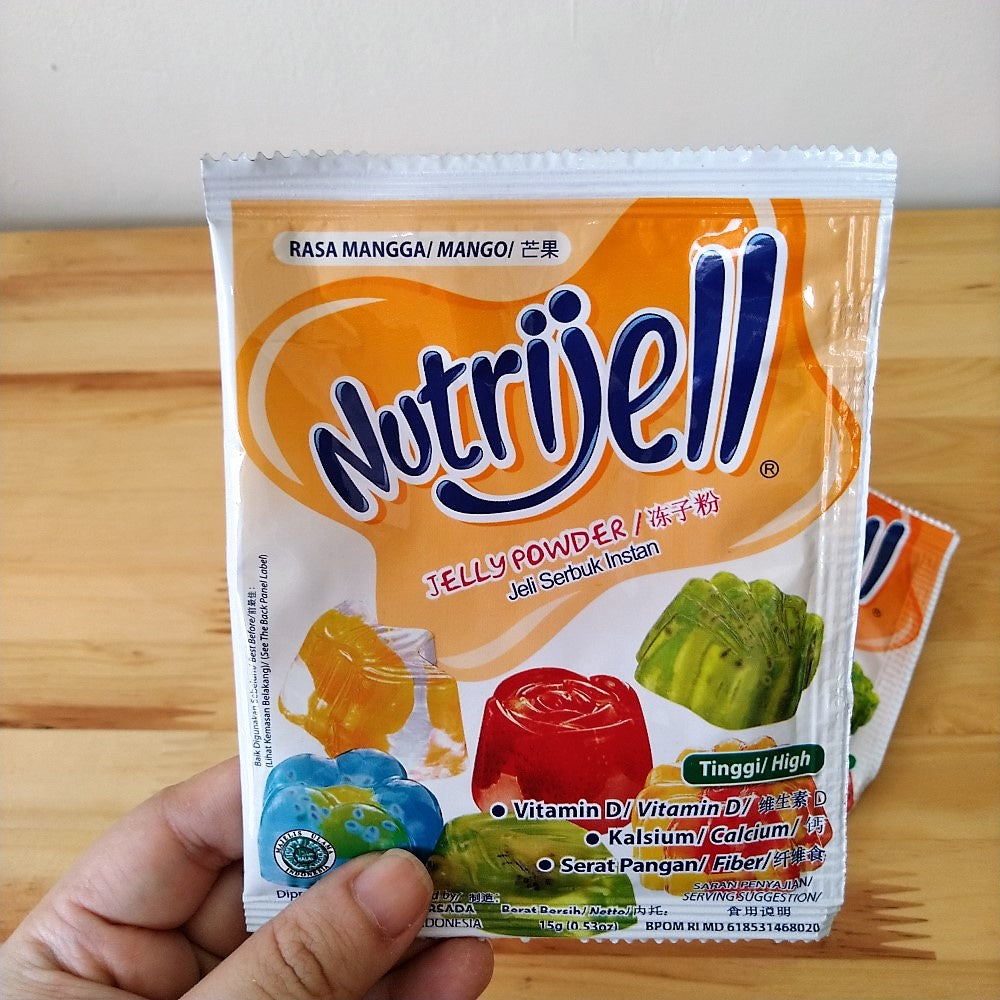 Pekanbaru Nutrijell Jelly Powder / Agar Agar Berbagai Varian Sachet