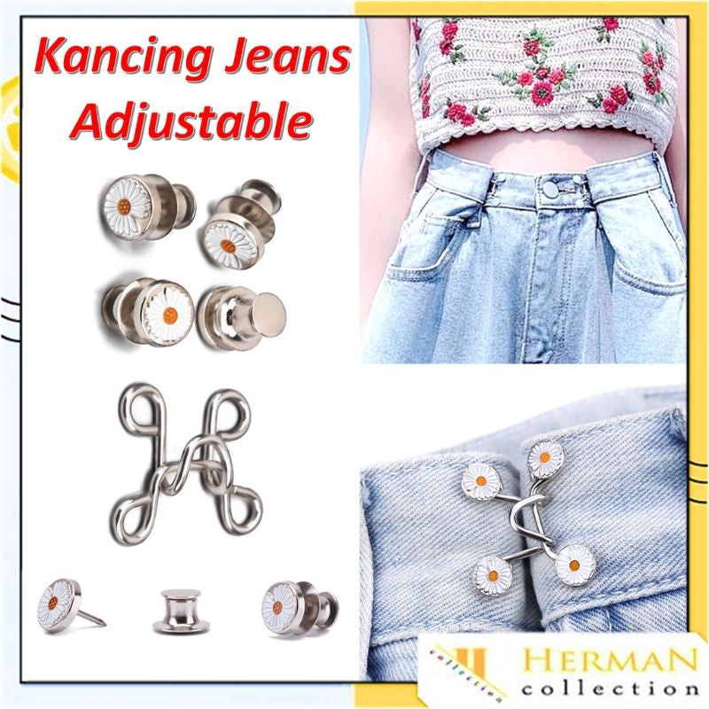 Pekanbaru Kancing Pengecil Jeans,Kancing Ajaib,Pengecil Jeans,Detachable