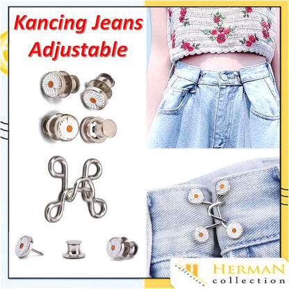 Pekanbaru Kancing Pengecil Jeans,Kancing Ajaib,Pengecil Jeans,Detachable