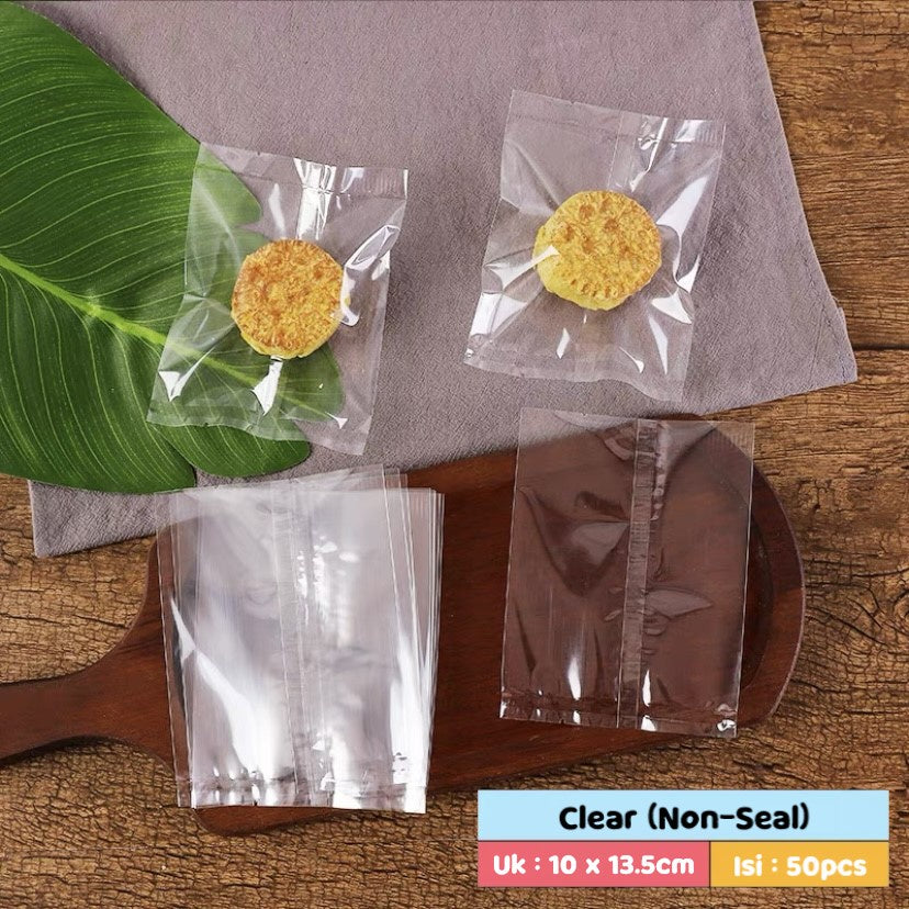 Pekanbaru Plastik Opp / Plastik Cookies / Kue Polos Berbagai Ukuran Per Pack