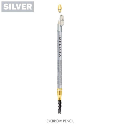 Pekanbaru Implora Pensil Alis 2 In 1  /Pensil Alis+ Serutan+Sisir Alis/Sulam Alis