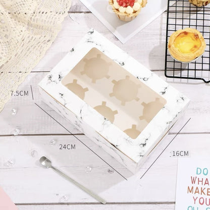 Pekanbaru Box / Kotak Cupcake Muffin Karton Dengan Display