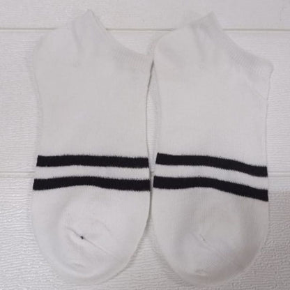 Pekanbaru Kaos Kaki Pendek Polos Ankle Socks Spandex Kaos Kaki Cewek Cowok Kaos Kaki