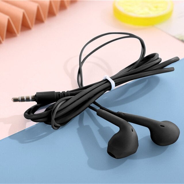 Pekanbaru HR- Headset U19 Macaron Matte Colorfull Hifi Stereo Extra Bass Handsfree Earphone Jack 3.5mm with Mic