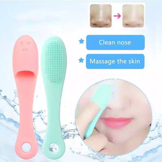 Pekanbaru Sikat Komedo Black Head Stick Jari| Sikat Pembersih Komedo Silikon| Finger Brush