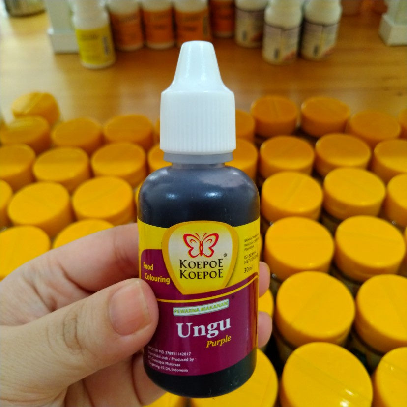 Pekanbaru Koepoe Koepoe Food Colouring / Pewarna Makanan Cair 30Ml