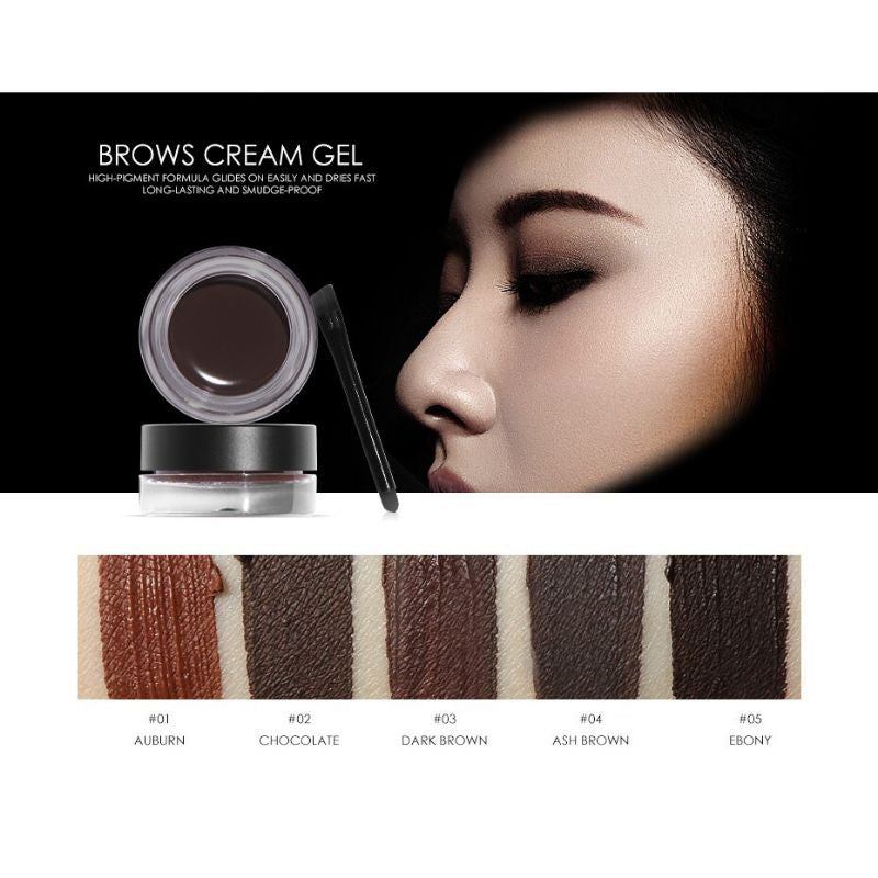 Pekanbaru Focallure Eyebrow Gel Focallure Cream Gel Waterproof Pensil Alis Krim