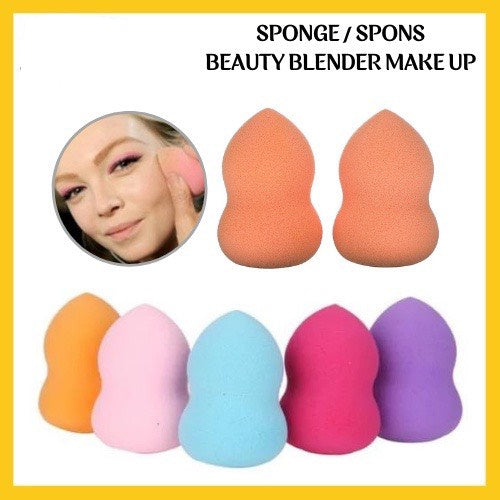 Pekanbaru HR- [SPONS MAKEUP] Mini Beauty Blender SPONGE PUFF EGG Drop Contouring Spon Makeup