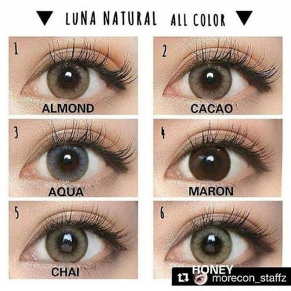 Pekanbaru Softlens Luna Natural 14.5 By Topgel /Softlens Natural /Softlens Nornal
